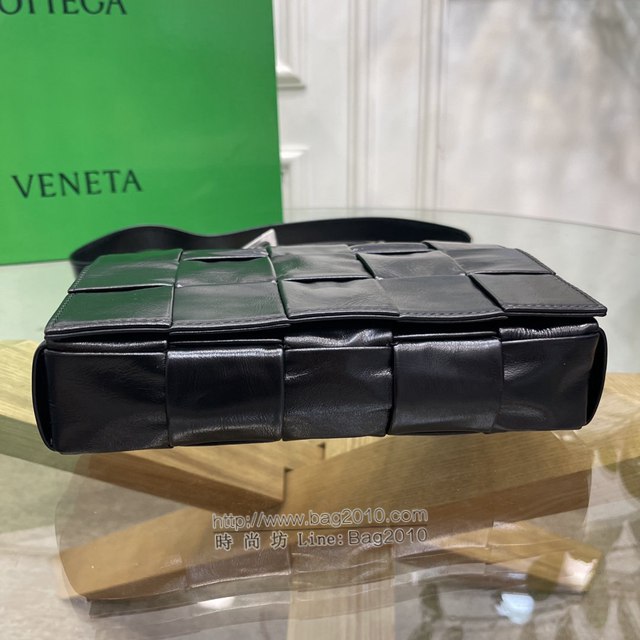 Bottega veneta高端女包 KF0022 寶緹嘉CASSETTE五格油臘皮女包 BV經典款小牛皮編織單肩斜挎包  gxz1349